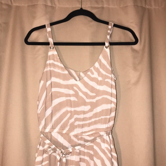 zebra jumpsuit h&m